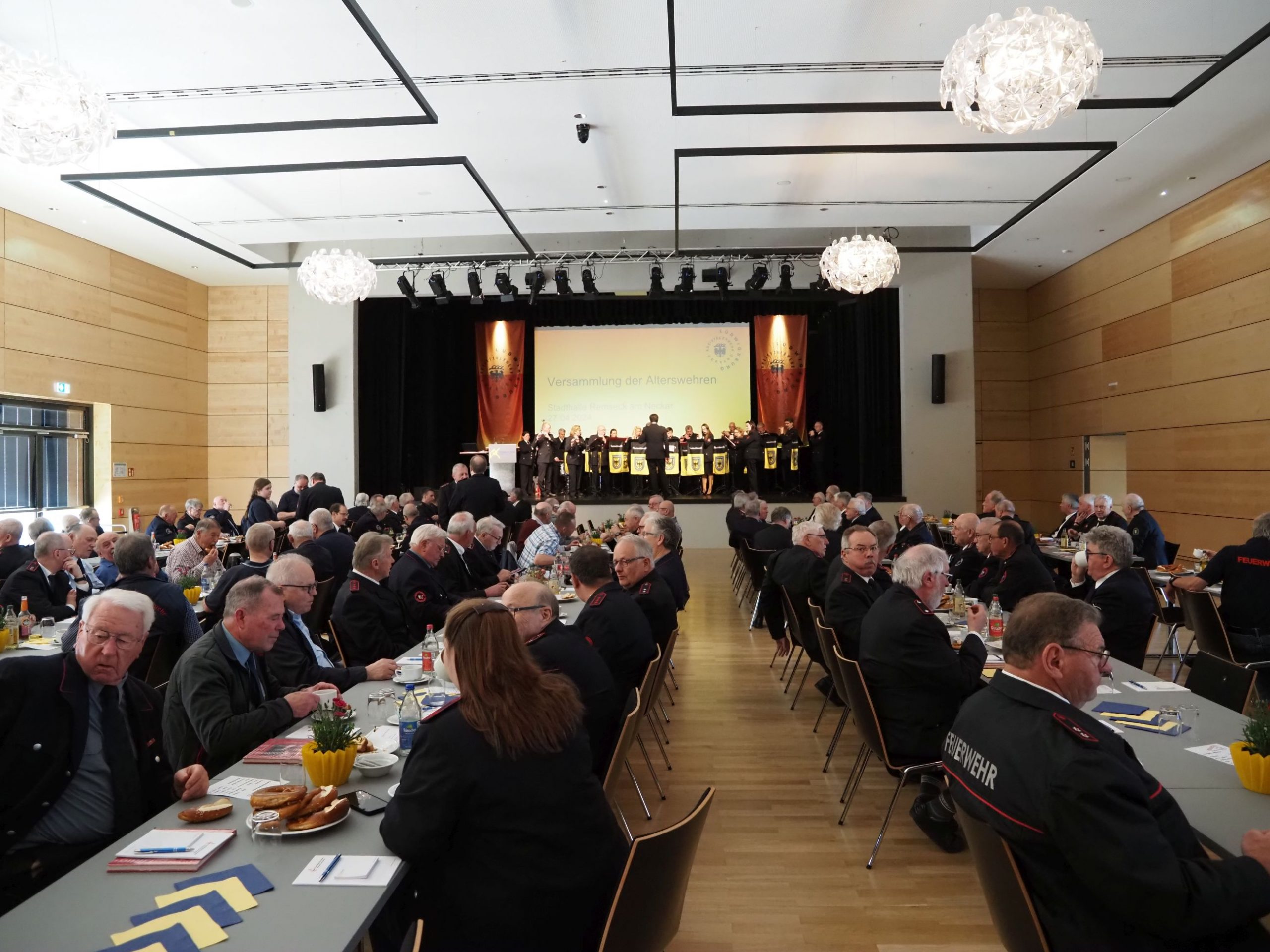 Feuerwehr Remseck richtet Hauptversammlung der Altersfeuerwehren aus