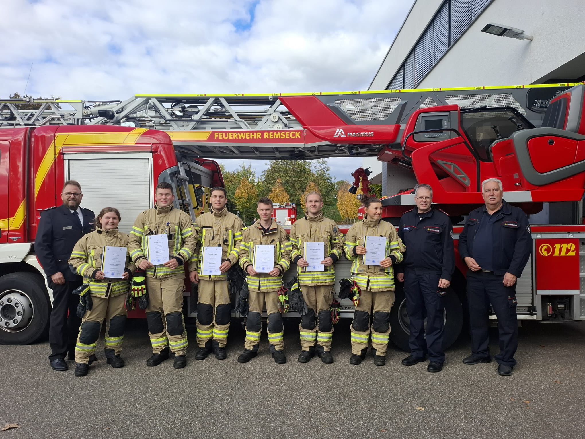 Truppmannausbildung und Truppführerausbildung erfolgreich abgeschlossen!