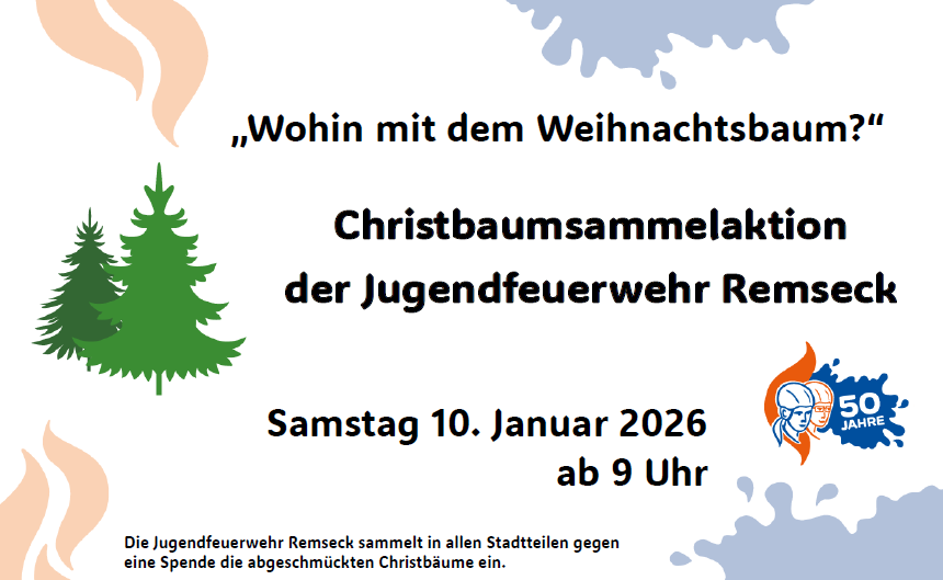 Christbaumsammelaktion 2026