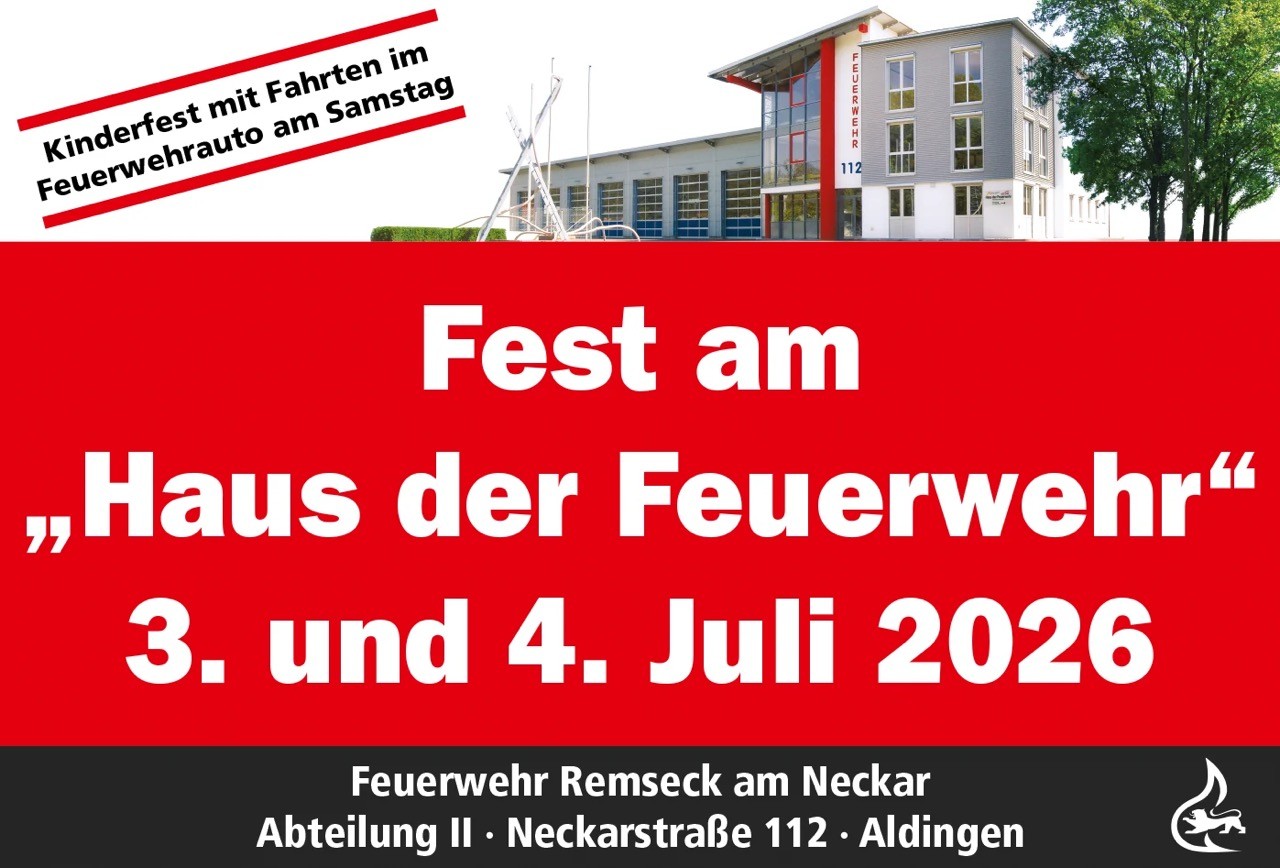 Fest am Haus der Feuerwehr