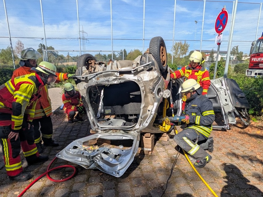Landkreislehrgang Verkehrsunfall 2 in Erligheim