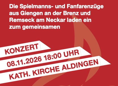 Gemeinschaftskonzert der Spielmanns- & Fanfarenzüge